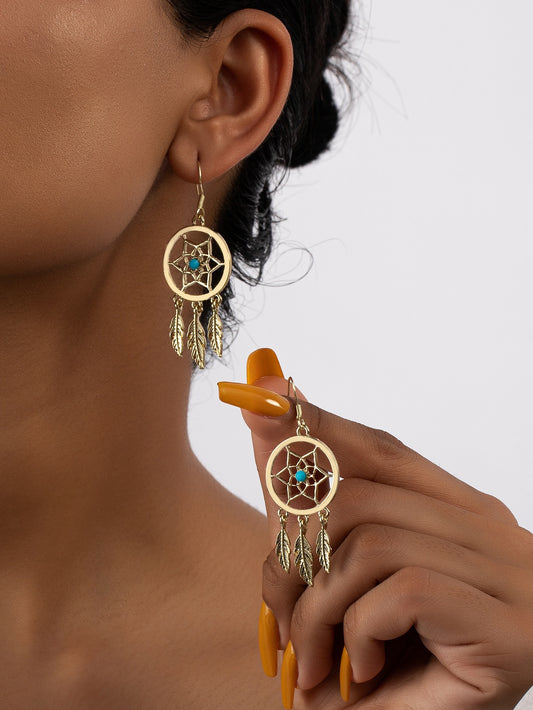 Boucles d’oreilles « dream catcher »